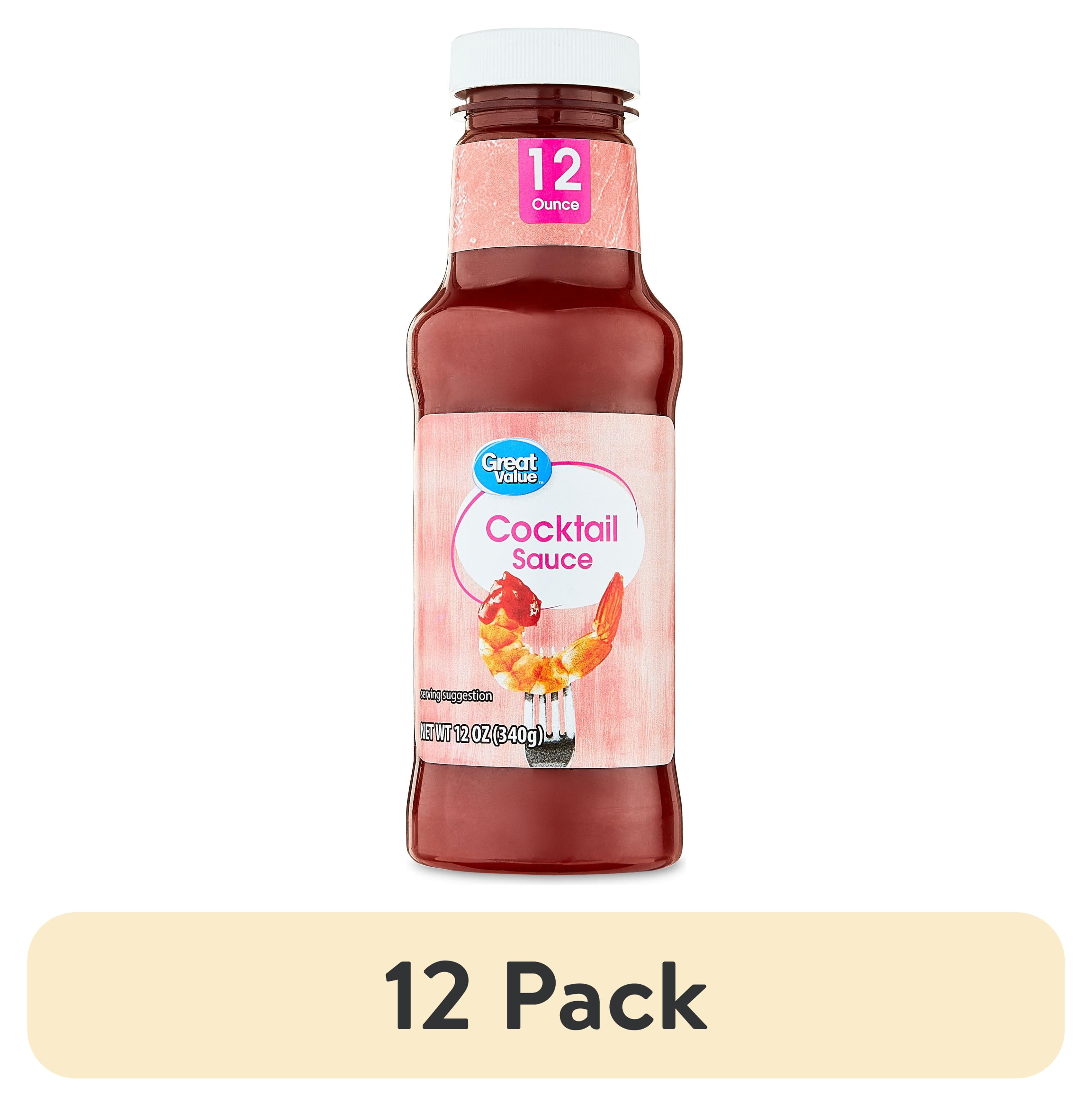 (12 pack) Great Value Seafood Sauce Zesty, 12 oz