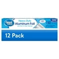 thumbnail image 1 of (12 pack) Great Value Heavy Duty Aluminum Foil, 150 Sq ft, 1 of 9