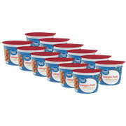 (12 pack) Great Value Microwavable Lasagna Pasta with Marinara Sauce, 2.05 oz Cup (Shelf Stable)