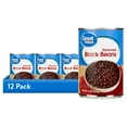 thumbnail image 1 of (12 pack) Great Value Seasoned Black Beans, 15 oz Can, 1 of 9