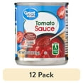 thumbnail image 1 of (12 pack) Great Value Tomato Sauce, 8 oz Can, 1 of 8