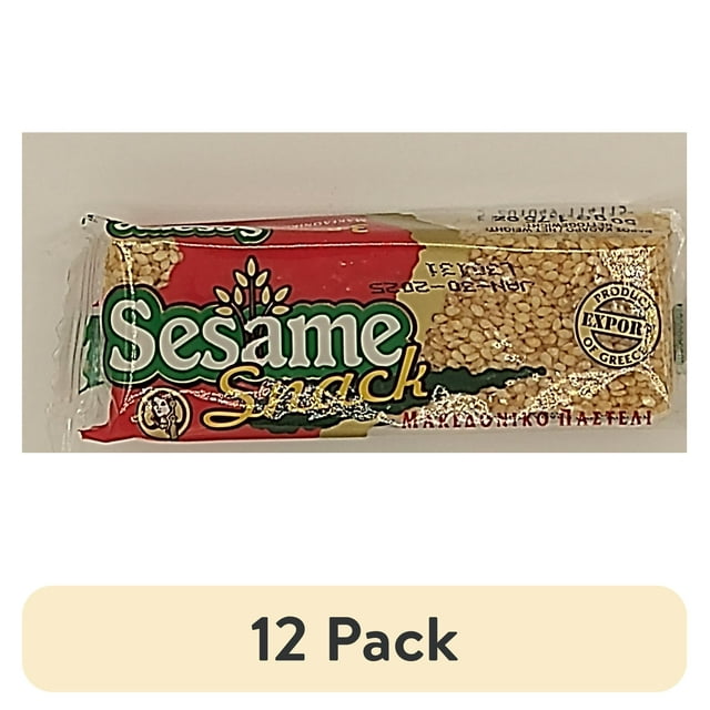 (12 pack) Haitoglou Sesame Snacks