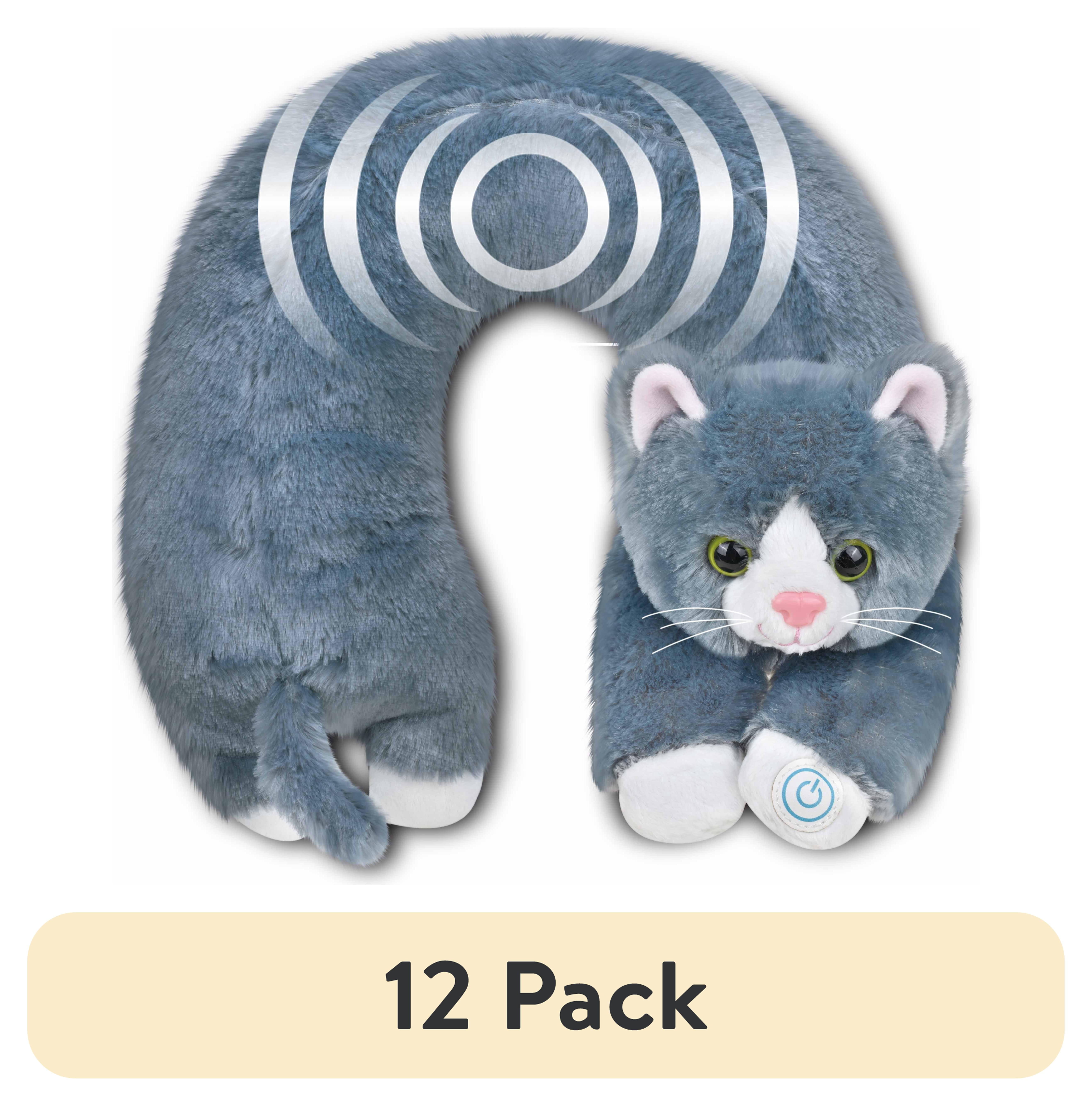 (12 pack) Health Touch Neck Massaging Massager Gift with Relaxing Vibration- Cat