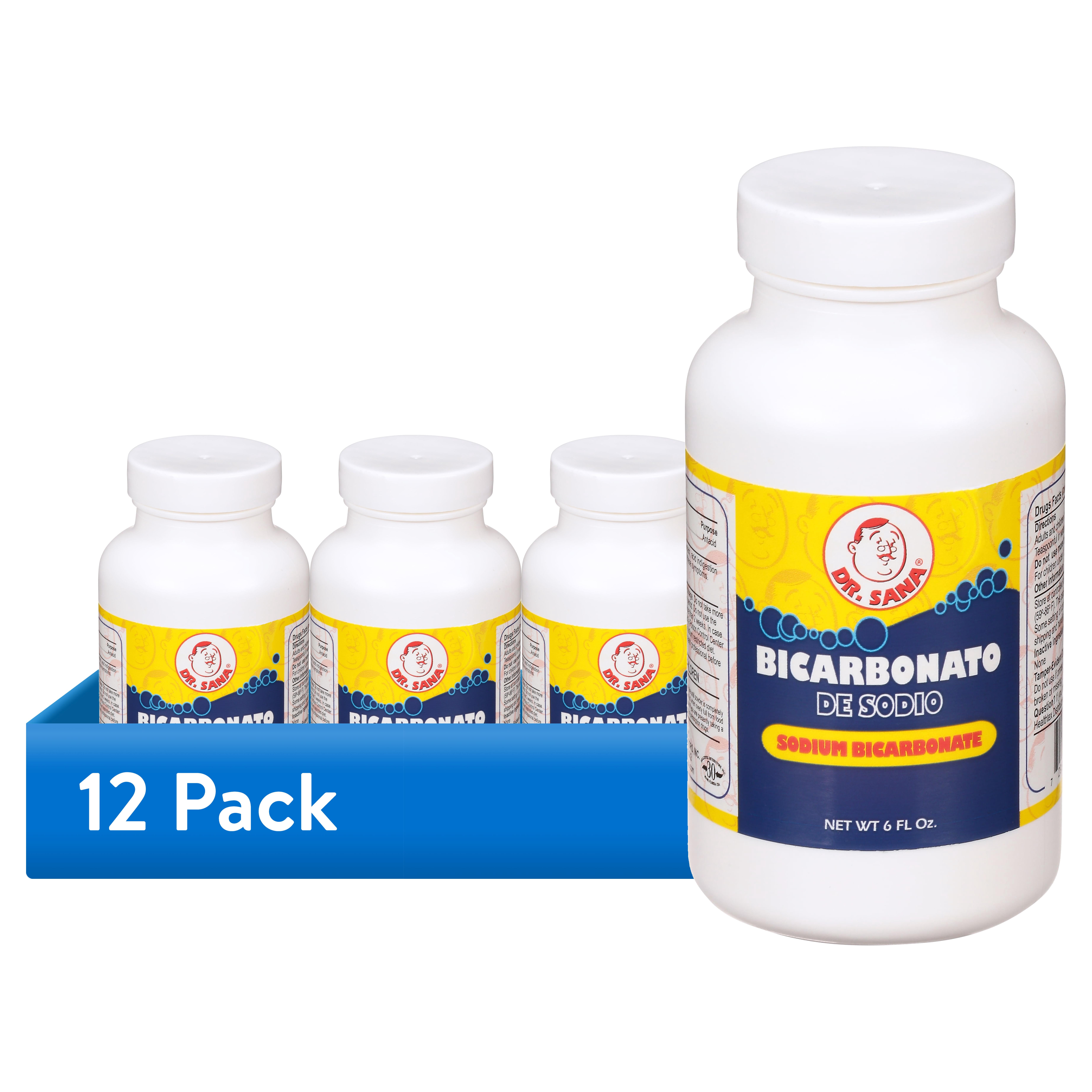 (12 pack) Healthtex Dr Sana Sodium Bicarbonate, 6 oz