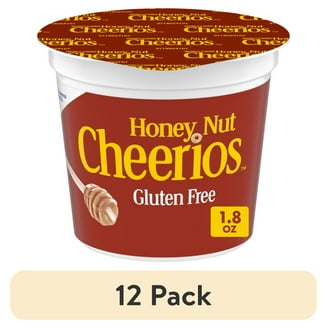 Honey Nut Cheerios Cup Cereal, 2 Oz (Pack Of 60) - Walmart.com