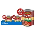 thumbnail image 1 of (12 pack) Hunt’s Crushed Tomatoes with Basil, Perfect for Chili & Soups, 28 oz. Can, 1 of 10