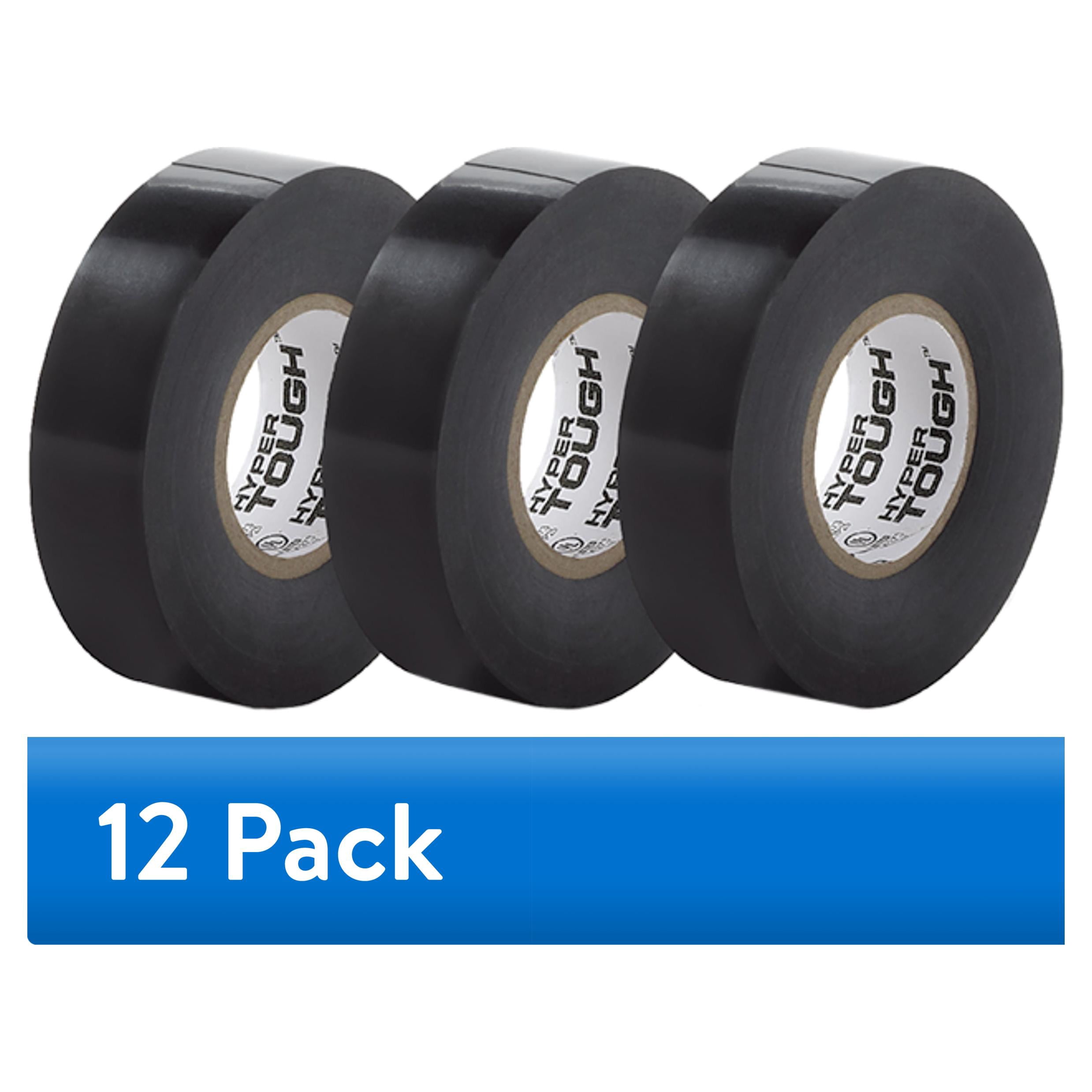 (12 pack) Hyper Tough Electrical Tape 3-Pack