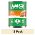 thumbnail image 1 of (12 pack) Iams Proactive Health Chicken Chunks In Gravy Wet Dog Food, 13 Oz Can, 1 of 8