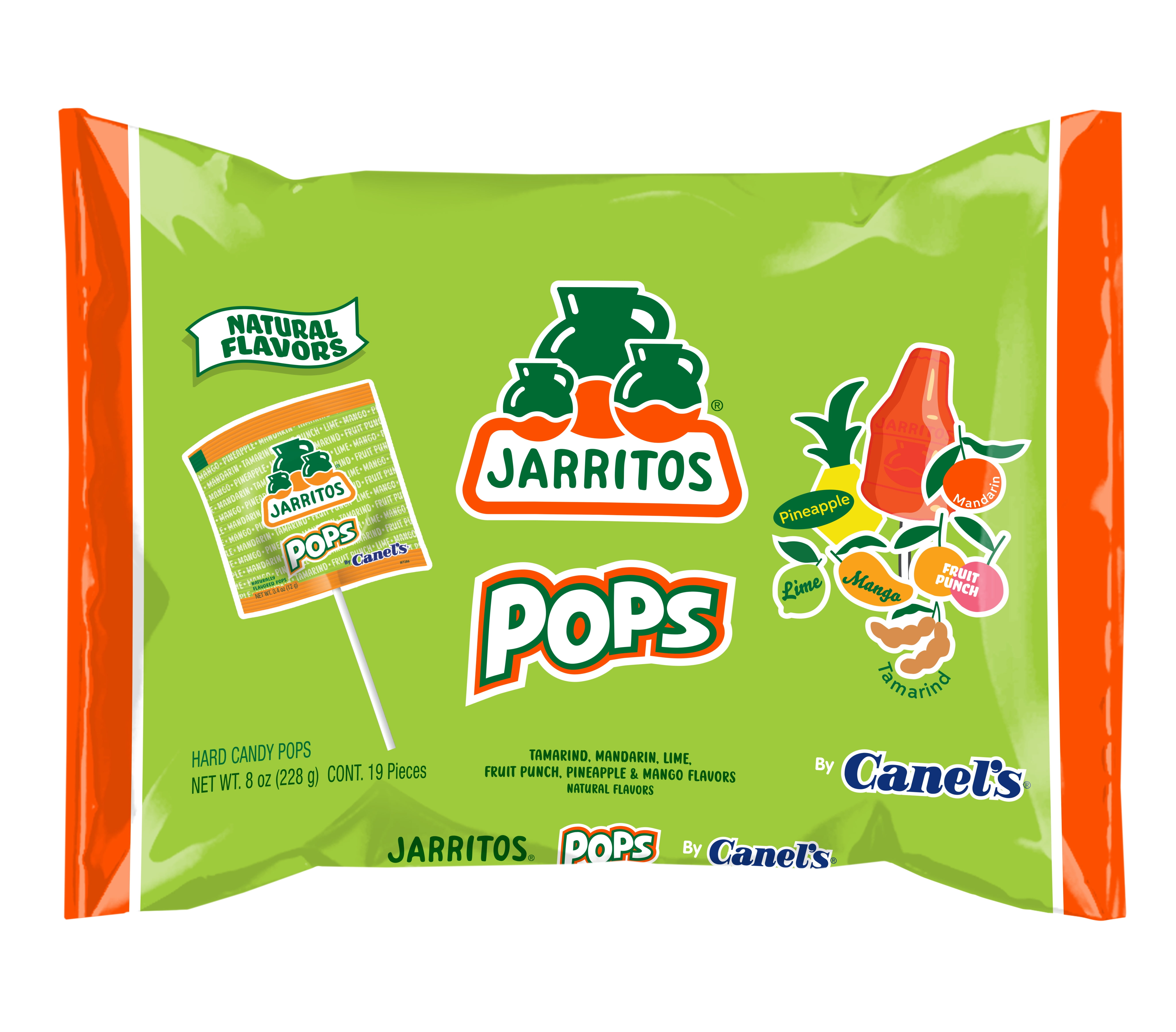 (12 pack) Jarritos Lollipops, 19 Count