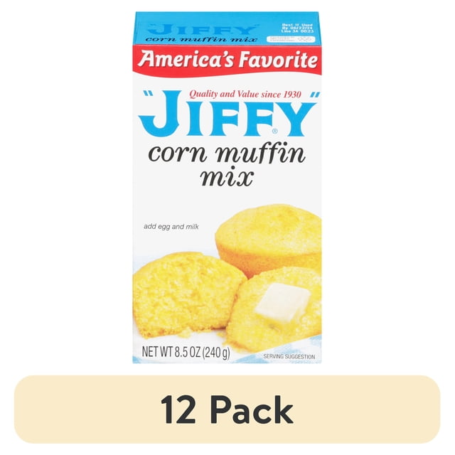 Jiffy Corn Mix 8.5oz - Pancake batter for supermarkets - Walmart ...