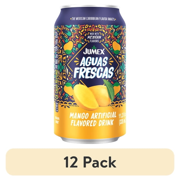 (12 pack) Jumex Mango Agua Fresca, 11.3 oz