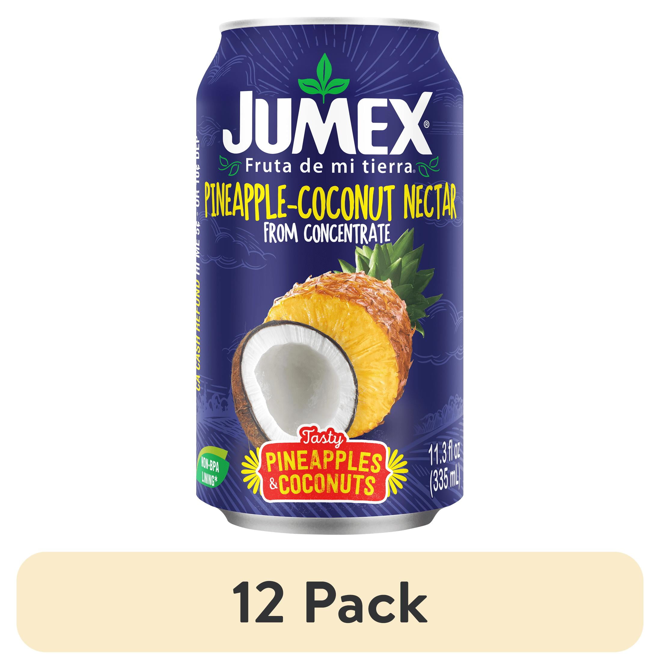 (12 pack) Jumex Pineapple Coconut Nectar Juice, 11.3 fl oz
