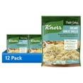 thumbnail image 1 of (12 pack) Knorr No Artificial Flavors Creamy Garlic Spiral Pasta Cooks in 8 Minutes , 4.4 oz Regular Pouch, 1 of 14