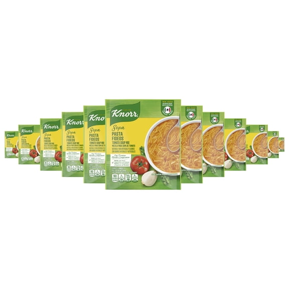 (12 pack) Knorr Sopa Tomato Based Pasta Soup Mix, 3.5 oz Pouch
