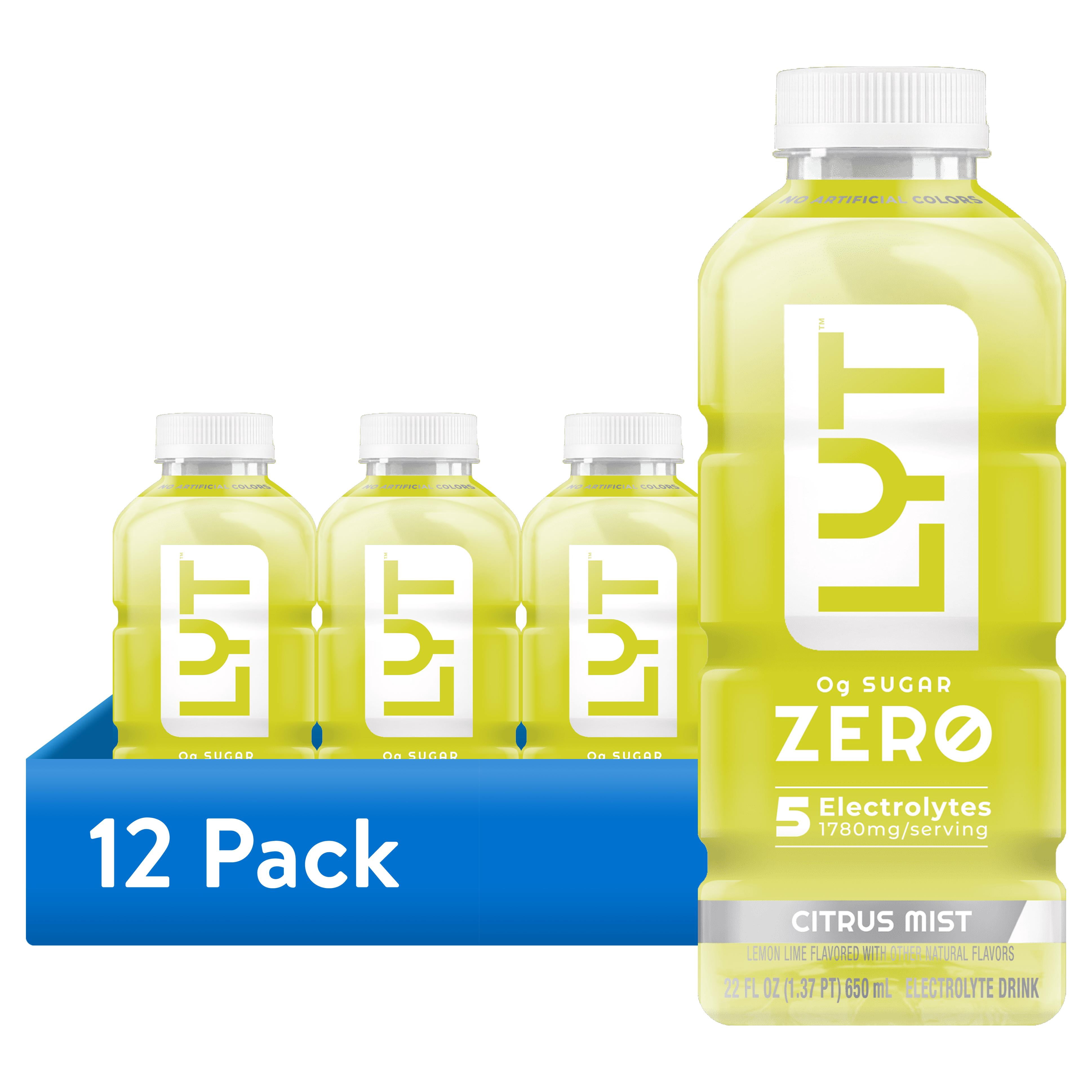 (12 pack) LYT™ Zero Electrolyte Drink Citrus Mist, 22 fl oz Bottle