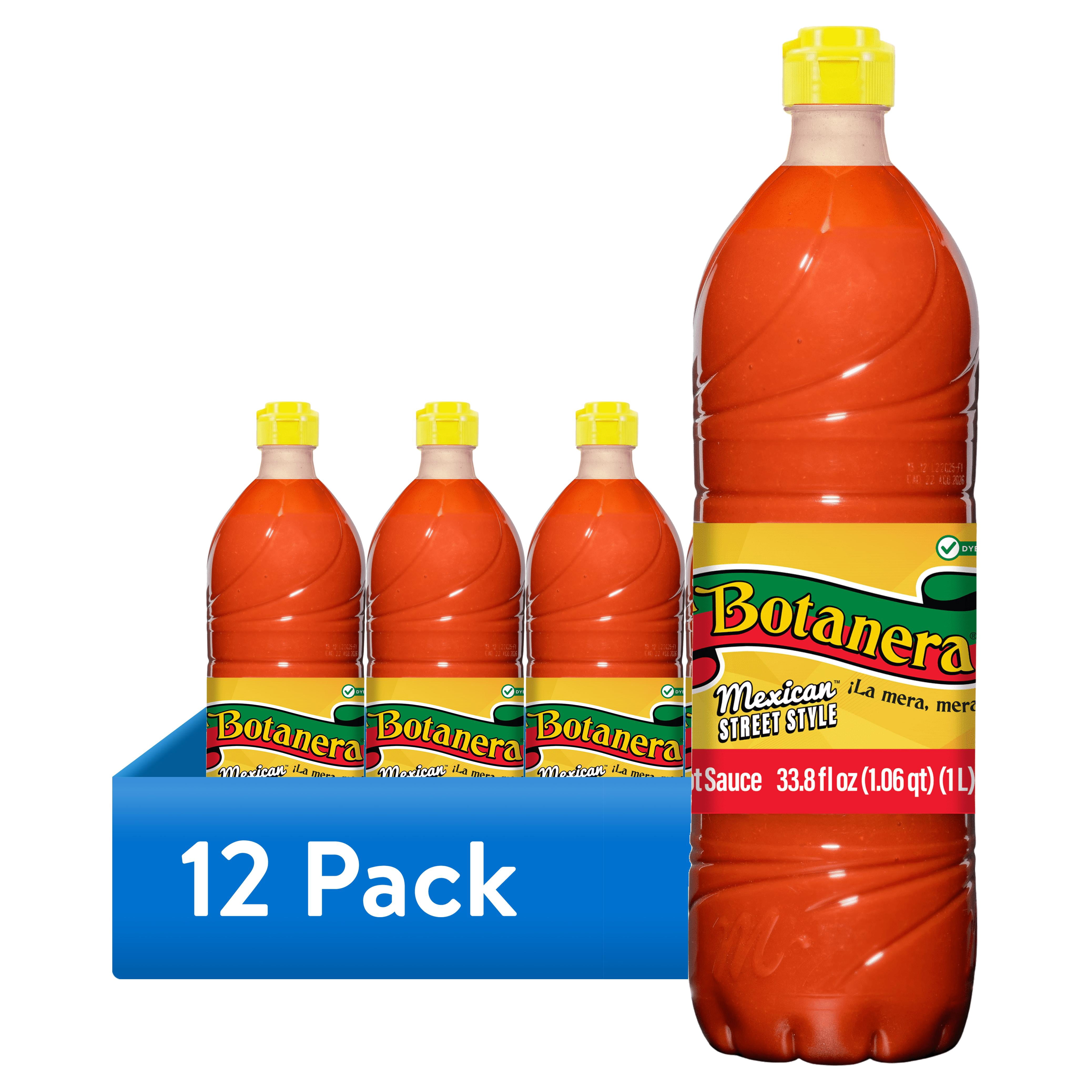 12 pack) La Botanera Hot Sauce 33.8 fl oz - Walmart.com