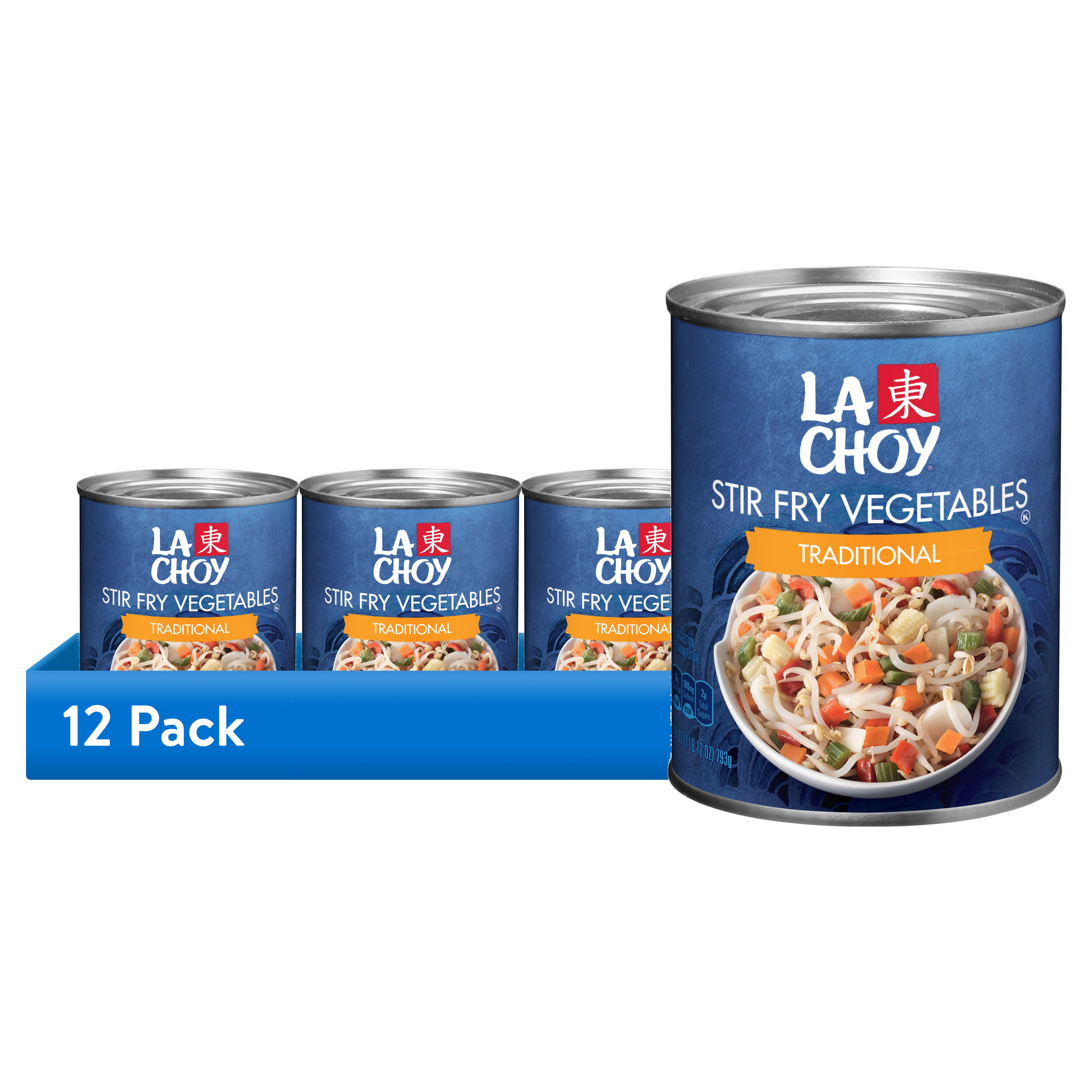 (12 pack) La Choy Stir Fry Vegetables, 28 Ounce, 12 Pack