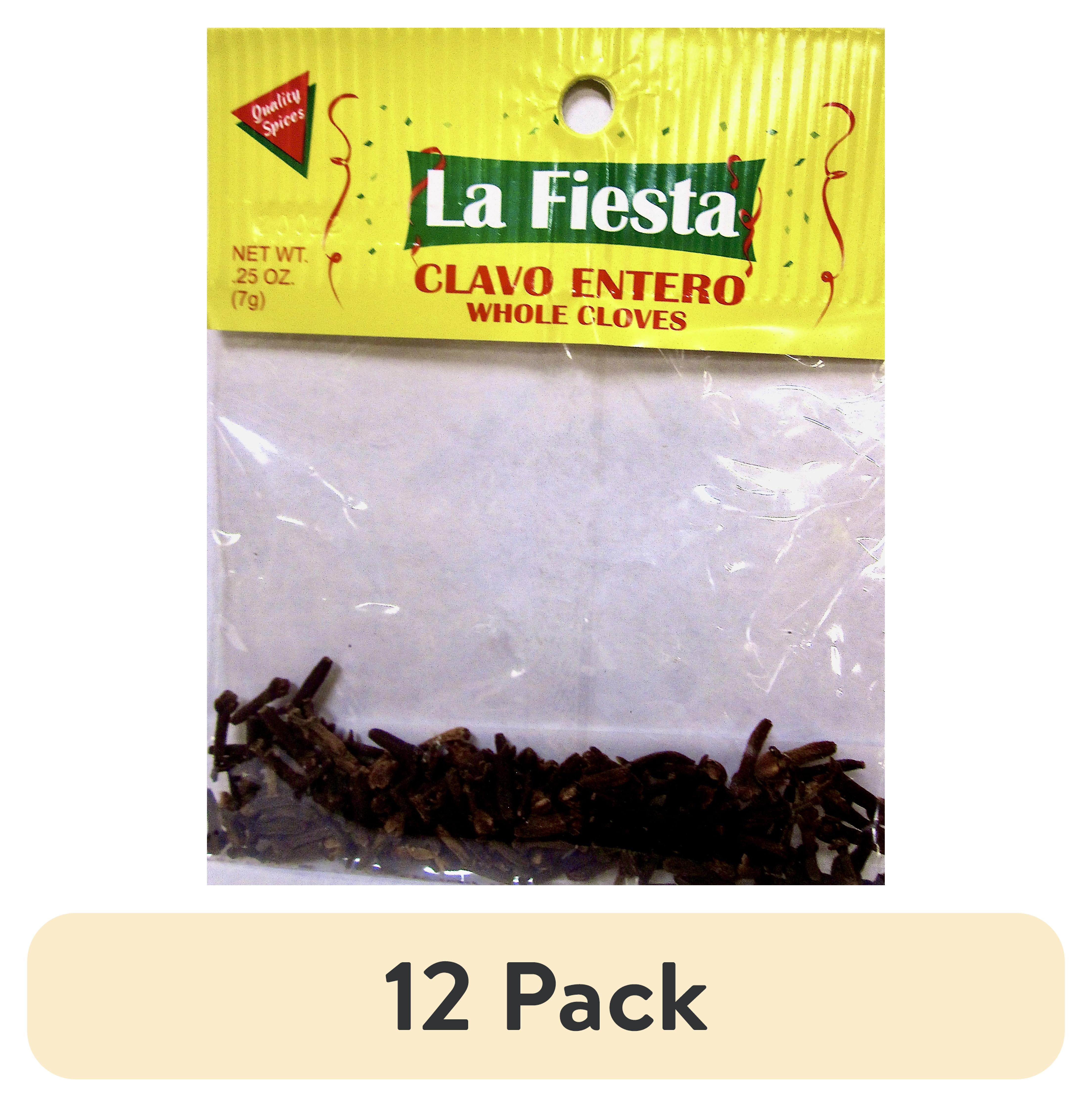 (12 pack) La Fiesta Whole Cloves .25 Oz