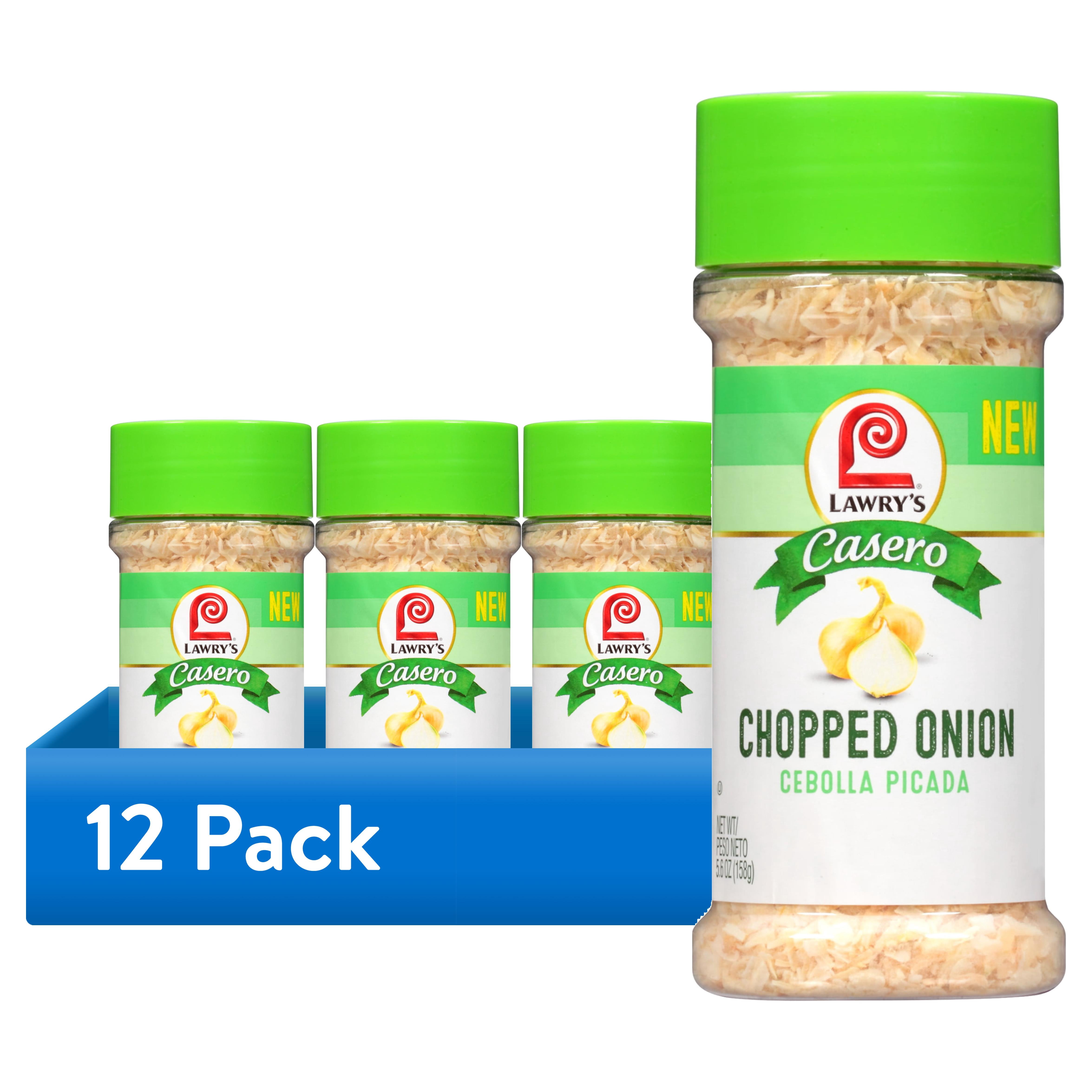 Lawry's Casero Chopped Onion - 5.6 Oz Dried Onion For Cooking (No Chopping Needed!)