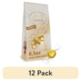 thumbnail image 1 of (12 pack) Lindt Lindor White Chocolate Candy Truffles, 8.5 oz. Bag, 1 of 14