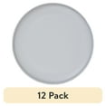 thumbnail image 1 of (12 pack) Mainstays 10.5" Round Plastic Plate, Gray, 1 of 8