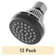 thumbnail image 1 of (12 pack) Mainstays Single Setting Shower Head in Chrome with Rub-Clean Nozzles, 1 of 11