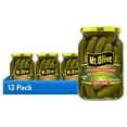 thumbnail image 1 of (12 pack) Mt. Olive Petite Snack Crunchers Kosher Dill Pickles, 16 fl oz Jar, 1 of 8