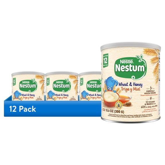 (12 pack) NESTLE Nestum Wheat and Honey Cereal 10.6 oz. C 10.6 oz