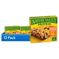 thumbnail image 1 of (12 pack) Nature Valley Protein Chewy Snack Bars, Peanut Butter Dark Chocolate, 5 Bars, 7.1 oz, 1 of 16
