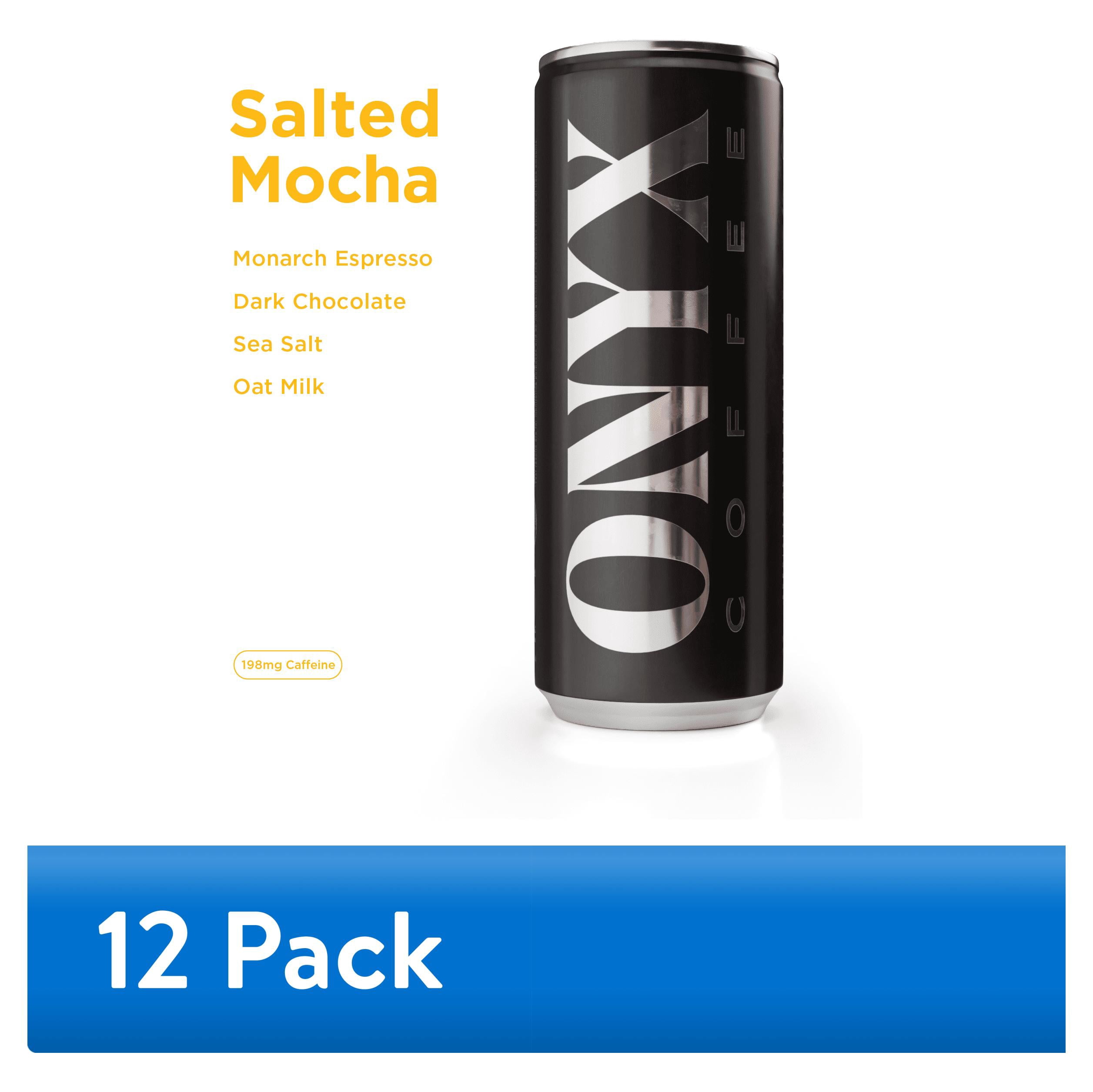 (12 pack) Onyx Coffee Lab Salted Mocha Oat Milk Latte , 11 fl oz Can
