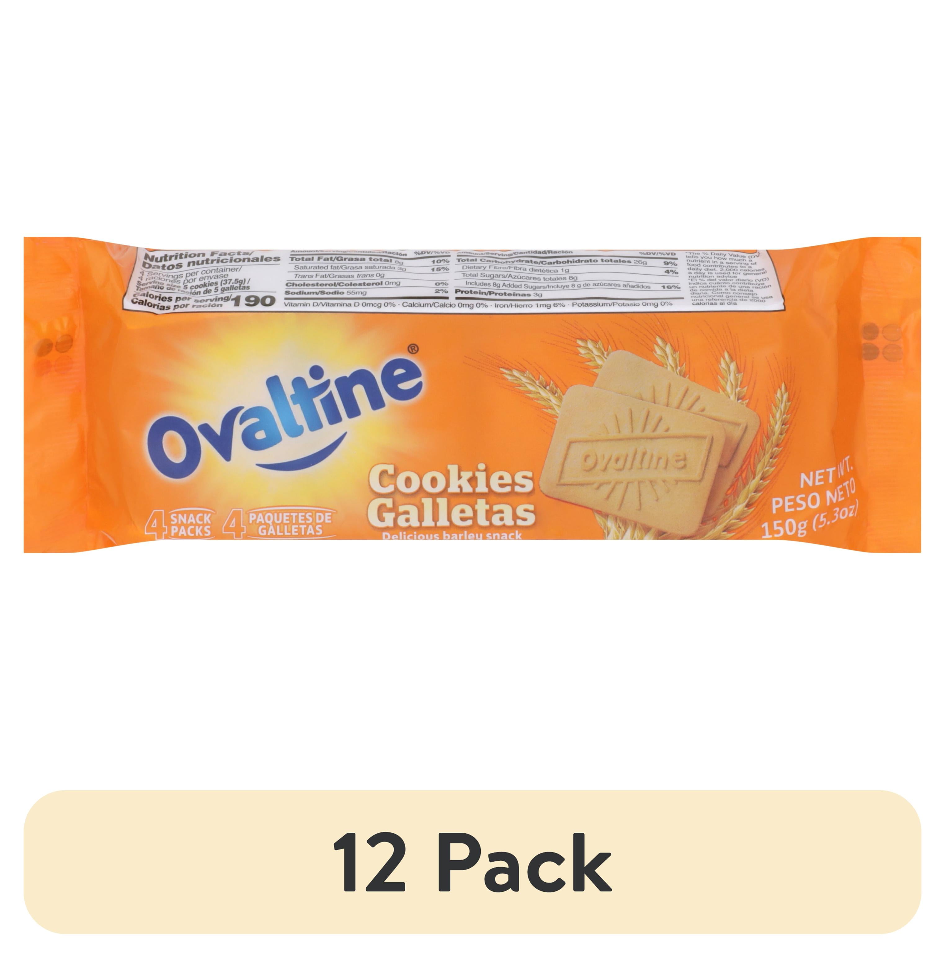(12 pack) Ovaltine Cookies, 5.3 oz Bag