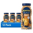 thumbnail image 1 of (12 pack) PLANTERS Honey Roasted Peanuts, Party Snacks, Plant-Based Protein, 16 oz Jar, 1 of 16