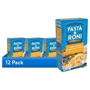 (12 pack) Pasta Roni Four Cheese Corkscrew Pasta, 6oz Box