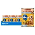 thumbnail image 1 of (12 pack) Pedigree Chopped Ground Dinner Chicken, Liver & Beef Adult Soft Wet Dog Food, (12) 22 oz Cans, 1 of 13