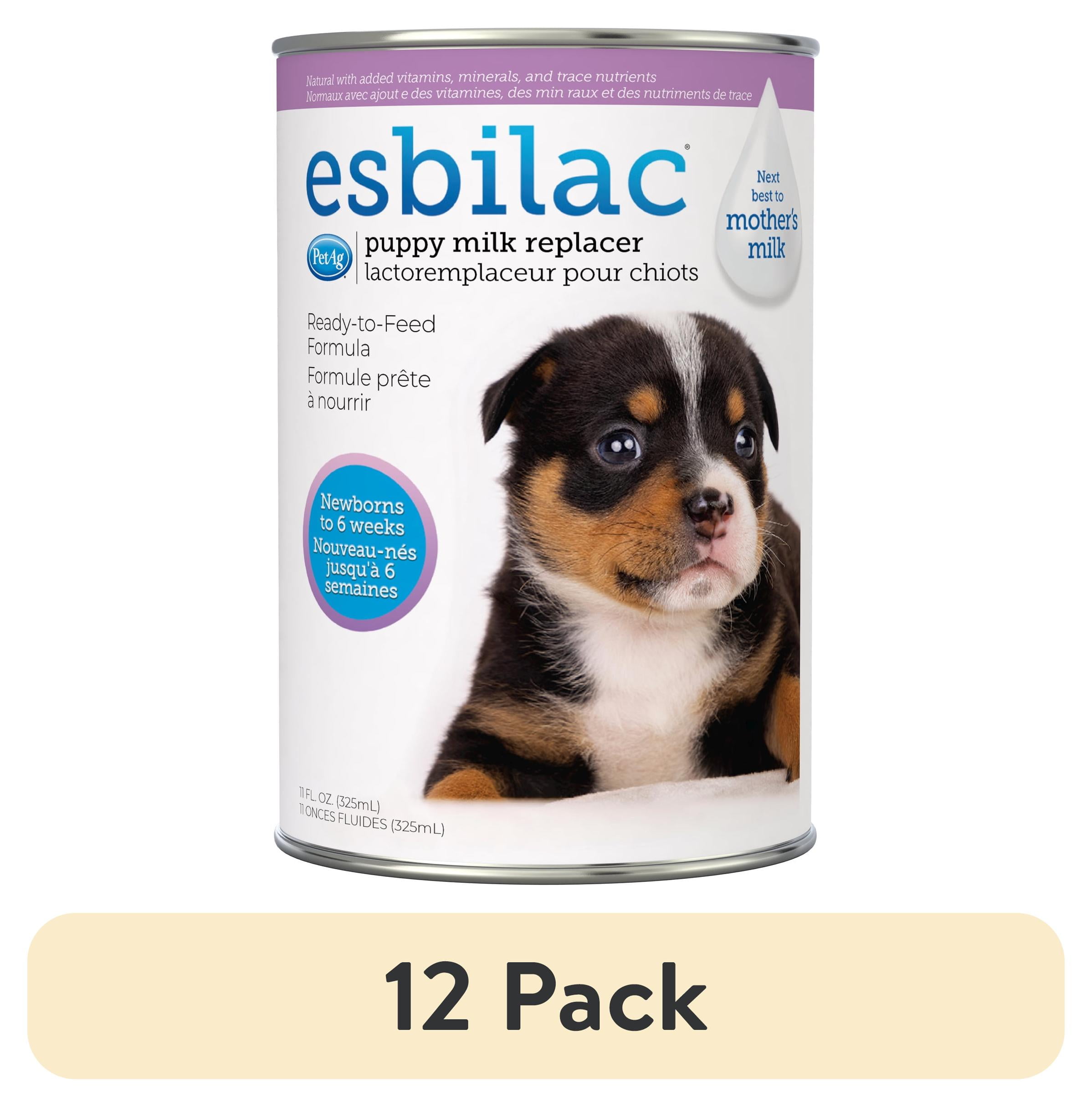 (12 pack) Pet-Ag Esbilac Puppy Milk Replacer Liquid, 11 oz