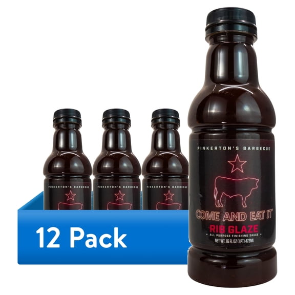 (12 pack) Pinkerton's BBQ Rib Glaze