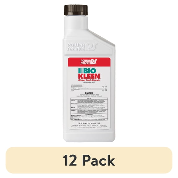 (12 pack) Power Service 016-09 Bio Kleen Diesel Fuel Automotive Additive, 16 oz