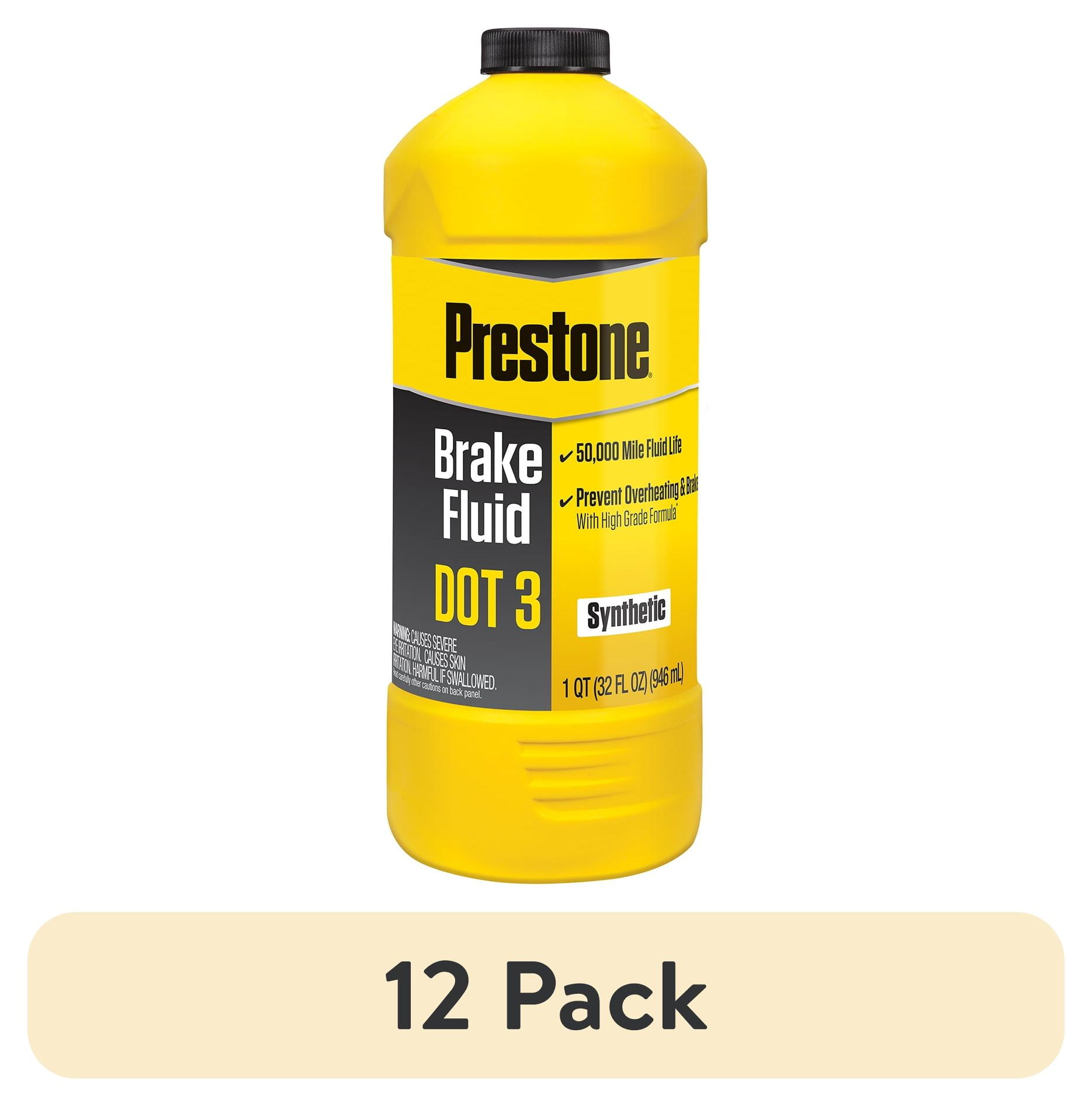 Prestone Hi-Temp Synthetic DOT Brake Fluid, 32 oz, High Boiling