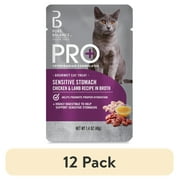 12 pack Pure Balance Pro+ Sensitive Stomach Chicken & Lamb Recipe in Broth, 1.4 oz