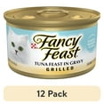 thumbnail image 1 of (12 pack) Purina Fancy Feast Grilled Kitten Food, Wet Cat Food, Tuna Feast in Gravy, 3 oz Can, 1 of 11