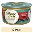 thumbnail image 1 of (12 pack) Purina Fancy Feast Medleys, Beef Ragu & Pasta Cat Food, 3 oz Can, 1 of 9