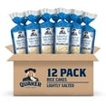 thumbnail image 1 of (12 pack) Quaker Gluten-Free Lightly Salted Rice Cakes, 4.47 oz, 1 of 9