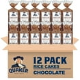 thumbnail image 1 of (12 pack) Quaker Rice Cakes, Whole Grain Chocolate, Gluten Free, 7.23 oz, 1 of 6