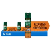 12 pack Repel Sportsmen Max Formula Insect and Mosquito Repellent, Bug Spray with 40% DEET, 8.125 oz