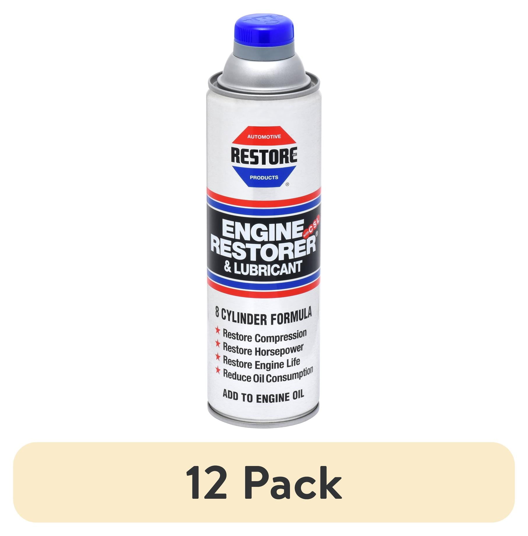 (12 pack) Restore 8-Cylinder Formula Engine Restorer and Lubricant - 16 fl oz