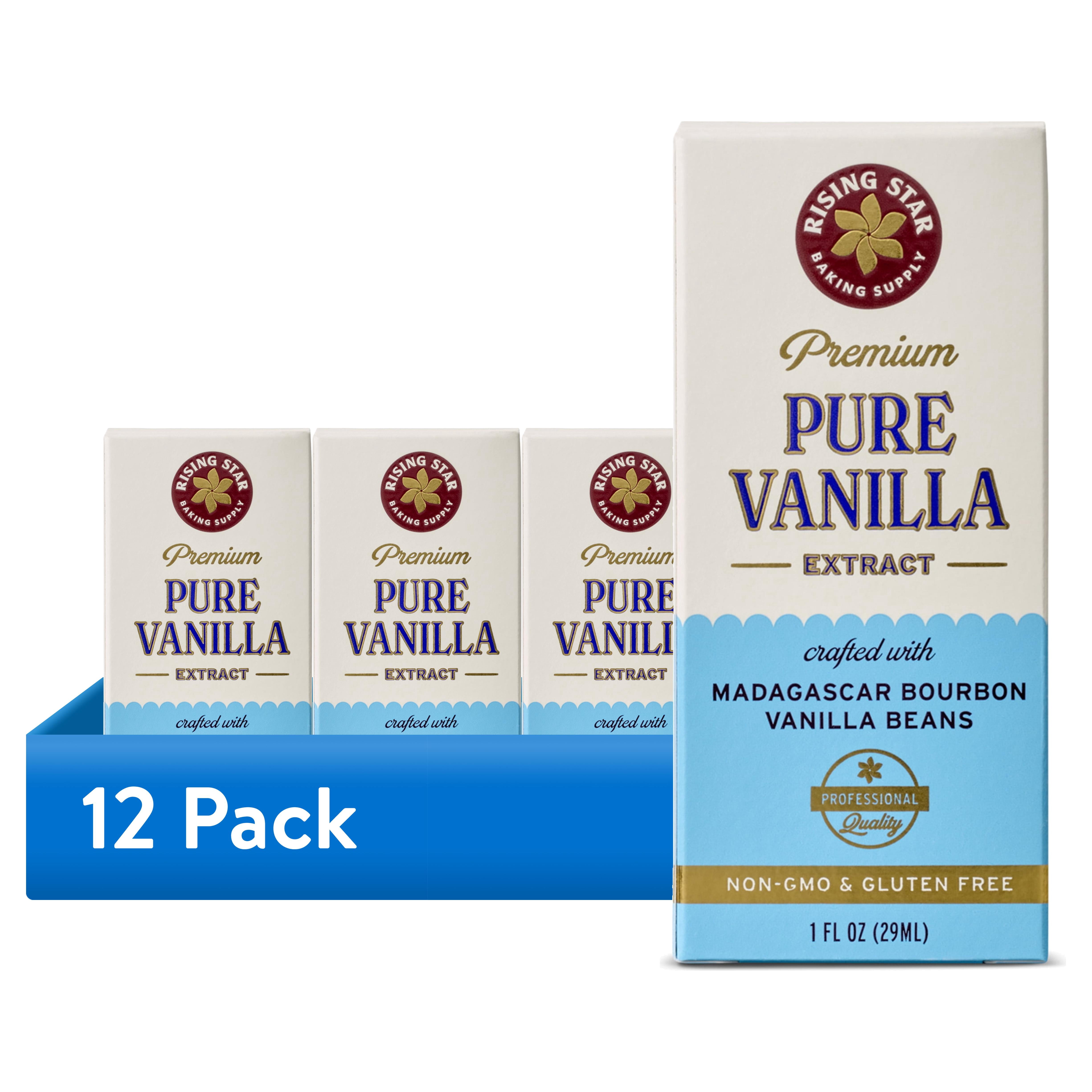 (12 pack) Rising Star Baking Supply Pure Vanilla Extract, 1 fl oz