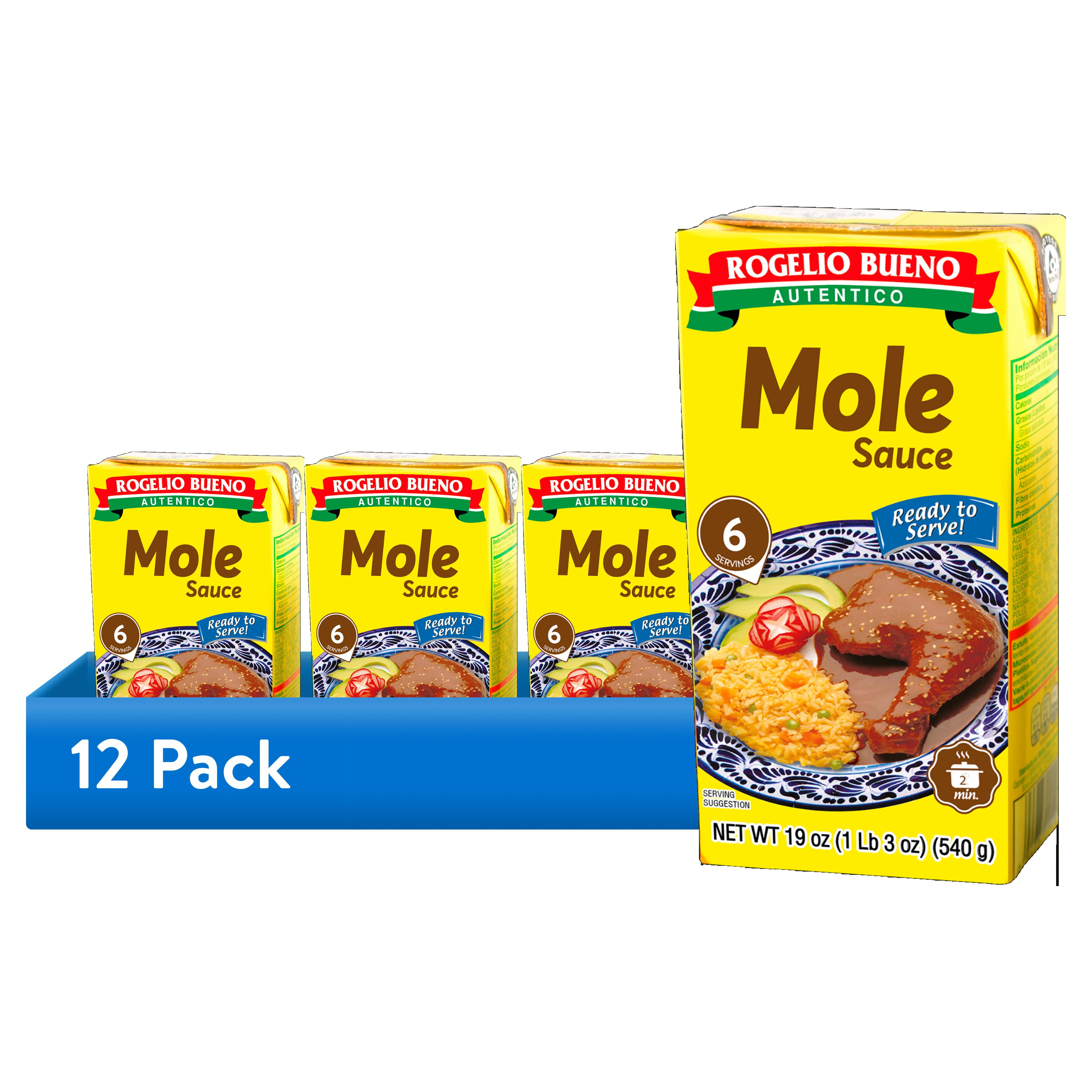 (12 pack) Rogelio Bueno Authentic Mole Mexican Condiment, 19 oz