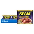 thumbnail image 1 of (12 pack) SPAM Korean BBQ Flavored, Shelf Stable, 12 oz Aluminum Can, 1 of 9