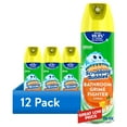 thumbnail image 1 of (12 pack) Scrubbing Bubbles Bathroom Grime Fighter Disinfectant Cleaner Aerosol, Citrus, 20 oz, 1 Count, 1 of 14