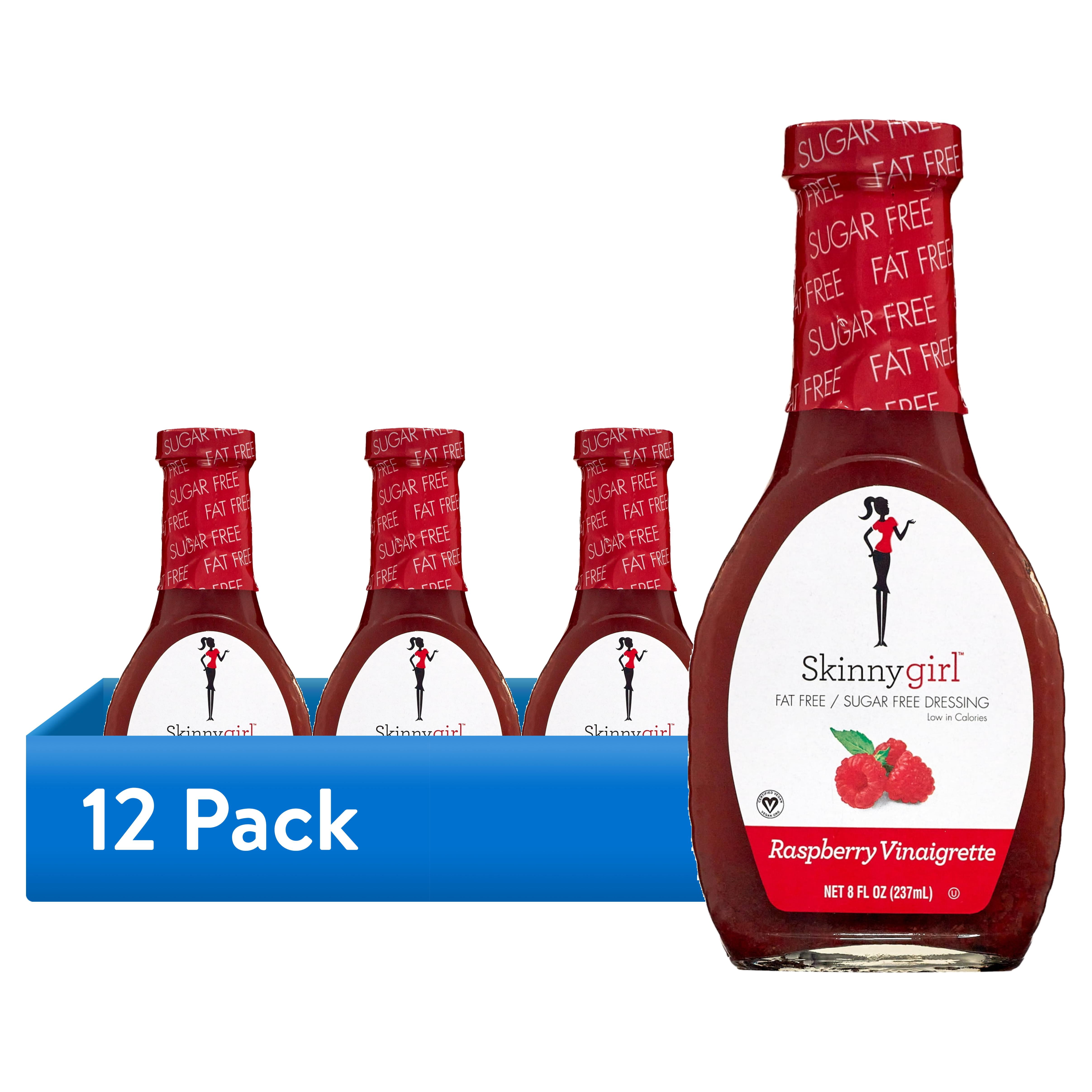 Skinnygirl Raspberry Vinaigrette Salad Dressing 8 fl oz - Walmart.com